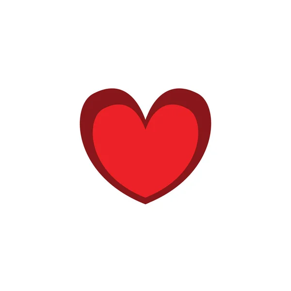 Proste Ilustracje Ikon Miłosne Lub Koncepcja Logo — Wektor stockowy