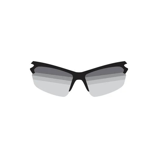 Modern Classic Glasses Eyeglasses Fashion Drawing Black White Illustrations Logo — Stock Vector