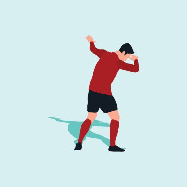 Zafer golü geri bakış - shot, dribble, kutlama ve futbolda hareket