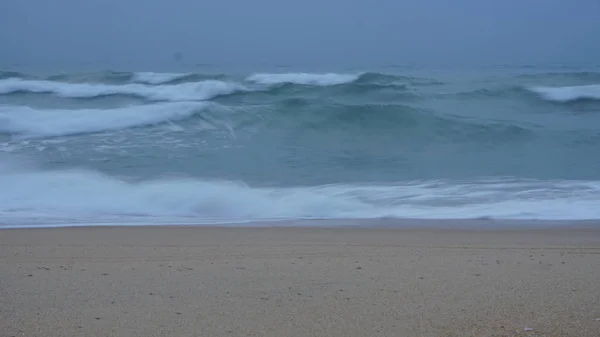 Strand Meer Der Sturm — Stockfoto