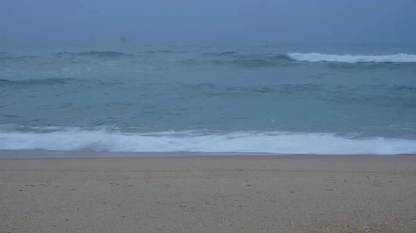 Stranden Havet Stormen — Stockfoto