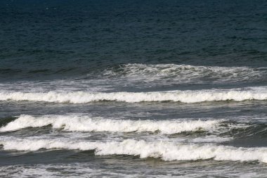 deniz dalgaları fırtına manzara 