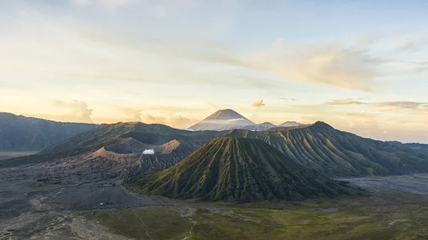 Bromo dağ sunrise, Doğu java, Endonezya tengger semeru Ulusal Park