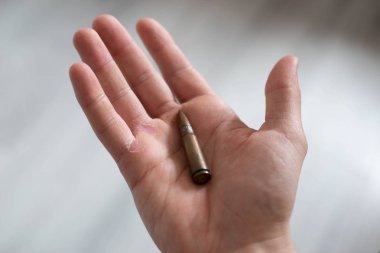 Kalaşnikof saldırı tüfeğinden mermi