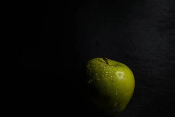 Manzana Verde Oscuridad — Foto de Stock