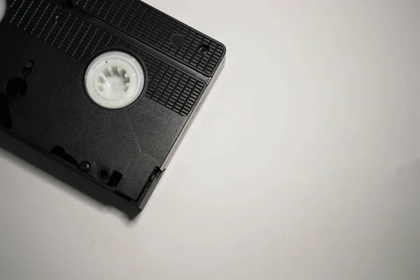Video Cassettes White Background — Stock Photo, Image