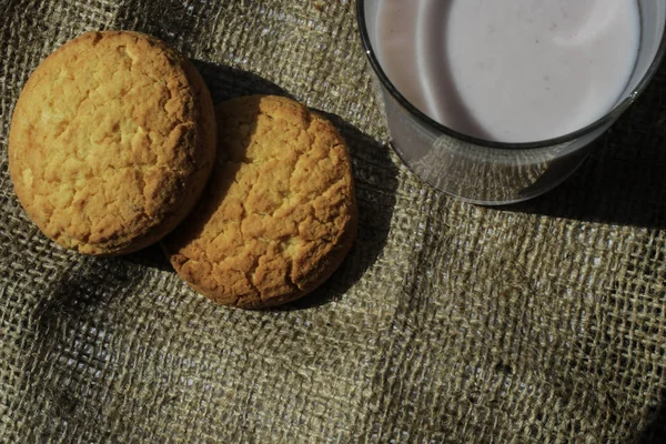 Galletas Trozo Tela — Foto de Stock