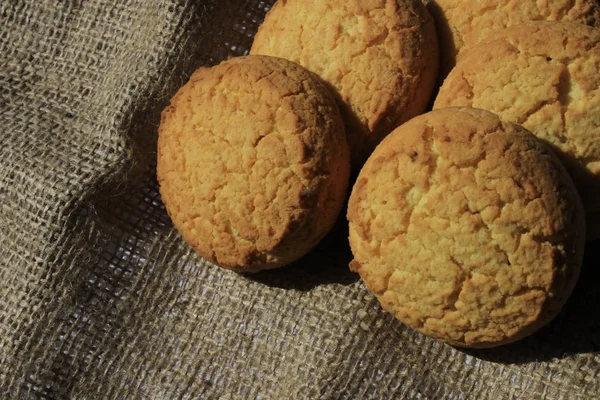 Galletas Trozo Tela — Foto de Stock