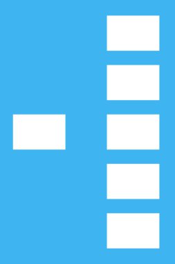 Diyagram, ağ, mavi arkaplan üzerindeki tablo