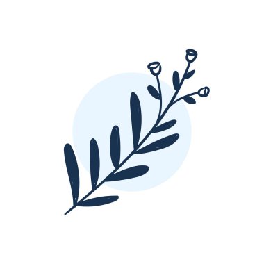 El Çizilmiş Minimalist ve Çiçek Şablon fotoğrafçı, moda blogger, tasarım stüdyosu, iç tasarım için. Markakimlik koleksiyonu . Çiçek dişil unsur. çiçek clipart