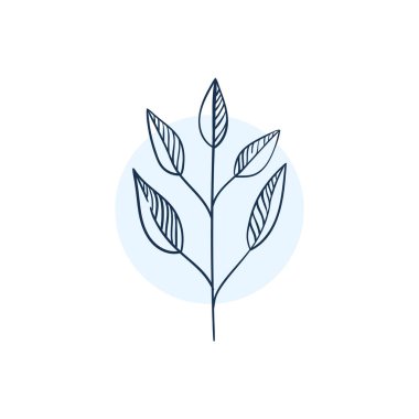 El Çizilmiş Minimalist ve Çiçek Şablon fotoğrafçı, moda blogger, tasarım stüdyosu, iç tasarım için. Markakimlik koleksiyonu . Çiçek dişil unsur. çiçek clipart