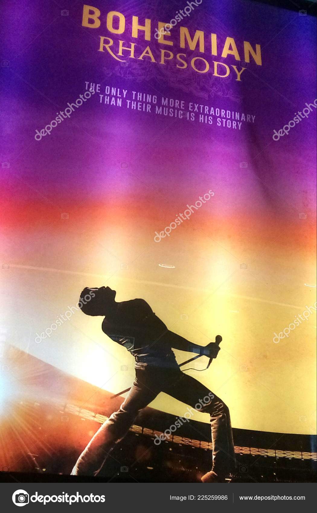 efterspørgsel Brandmand voldsom Algarve Portugal Circa November 2018 Bohemian Rhapsody Queen Movie Poster –  Stock Editorial Photo © Murdocksimages #225259986
