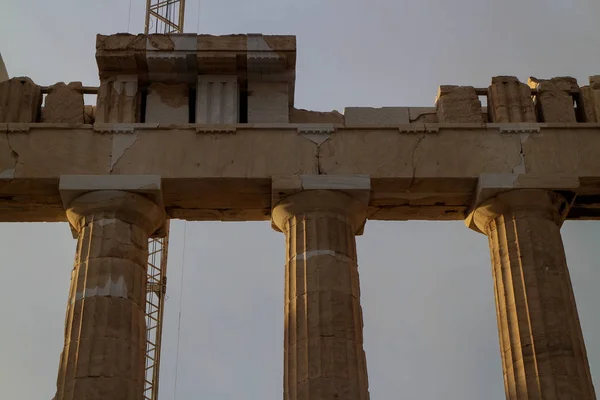 Утренний Акрополь — стоковое фото