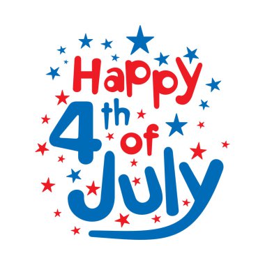 4 Temmuz, tasarım vektör bağımsızlık günü