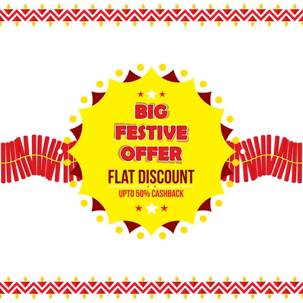 renkli yangın kraker ile dekore edilmiş diya Türkiye poster tasarım mutlu bayramlar tatil için