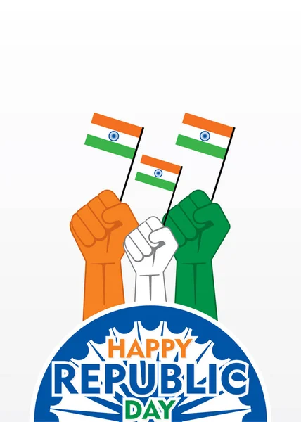 Happy Independence Day India Illustration Vector Show Unity Concept Design — Stock Vector