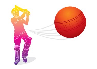 kriket oyuncusu büyük çekim isabet