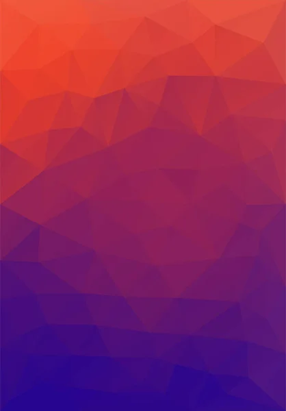 Fondo de forma triangular de poli baja — Vector de stock