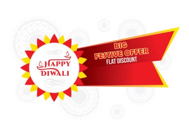 mutlu diwali festivali tebrik veya poster tasarımı