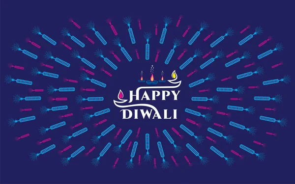 Diwali Festival Offer Big Sale — Stock Vector