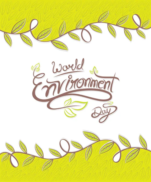 Kreative Vektor Illustration Des Welt Umwelttag Bannerdesigns — Stockvektor