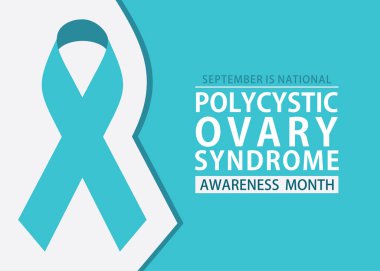 Polycystic Ovary Sendromu Ayın Poster Tasarımı.