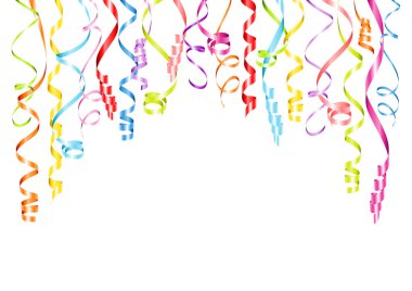 Farklı Renklerle Yatay Asma Flamalar Arka Plan