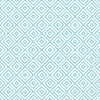 Dikişsiz desen Diagonal kareler mavi ve beyaz