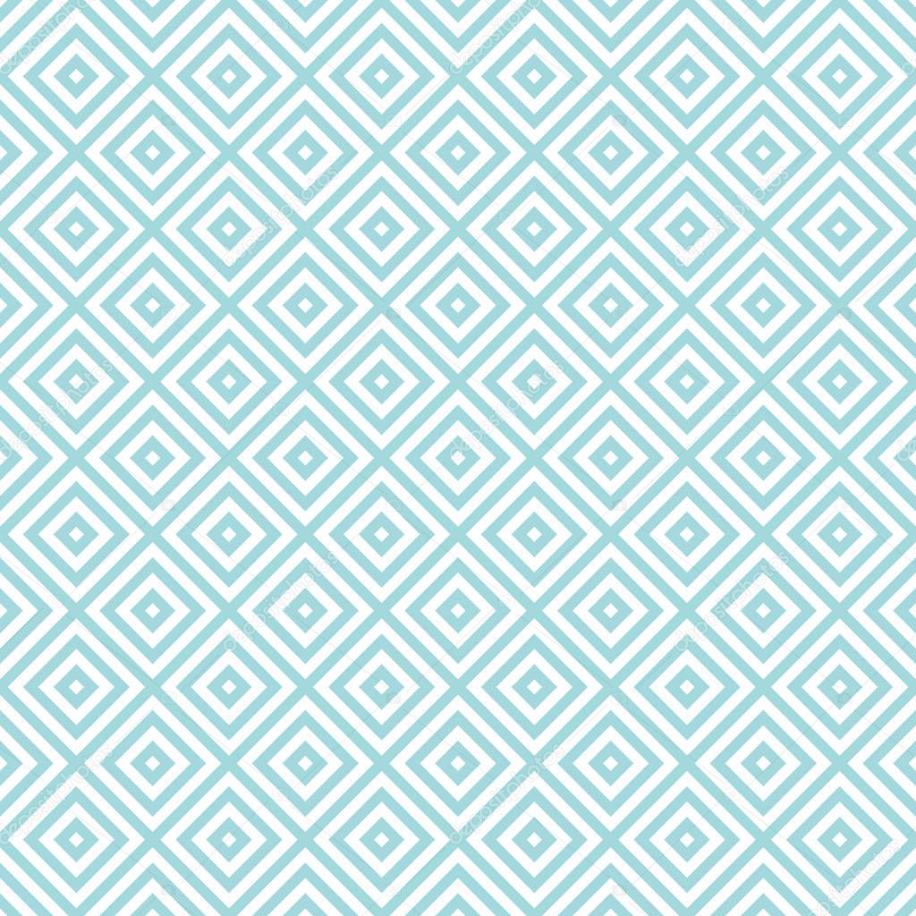 Seamless Pattern Diagonal Squares Blue And White