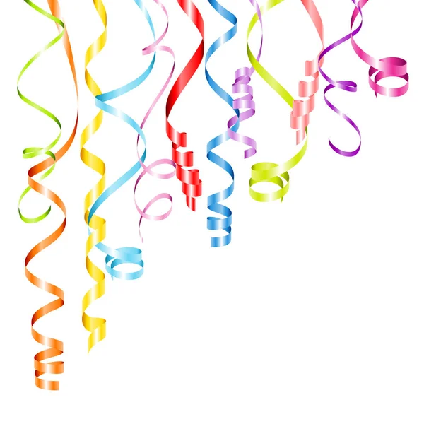 Colorful Vector Party Streamers Graphic by sargatal · Creative Fabrica