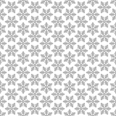 Dikişsiz Desen Grafik Twisted Snowflakes Gri Ve Beyaz