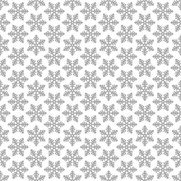 Dikişsiz Desen Grafik Twisted Snowflakes Gri Ve Beyaz