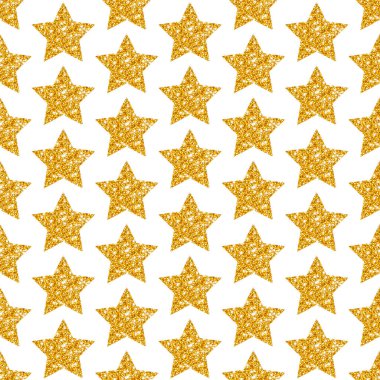 Dikişsiz Desen Altın Yıldız Glitter Geometrik Çizgiler