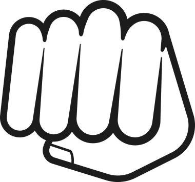 Sağ yumruk. Bakış açısı.