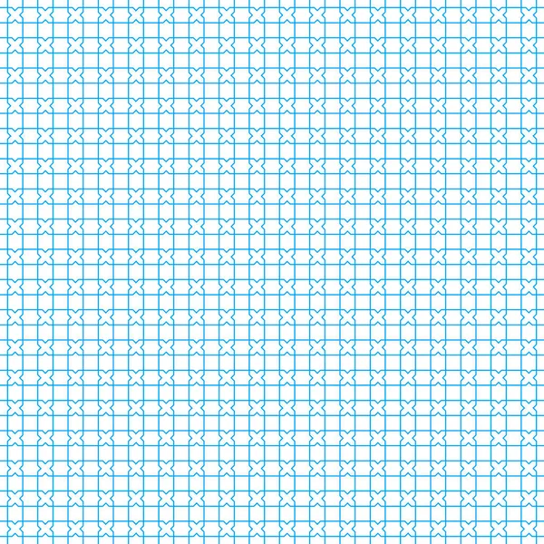 Seamless blue geometric jalousie background in plain style. Flat. — Stock Vector