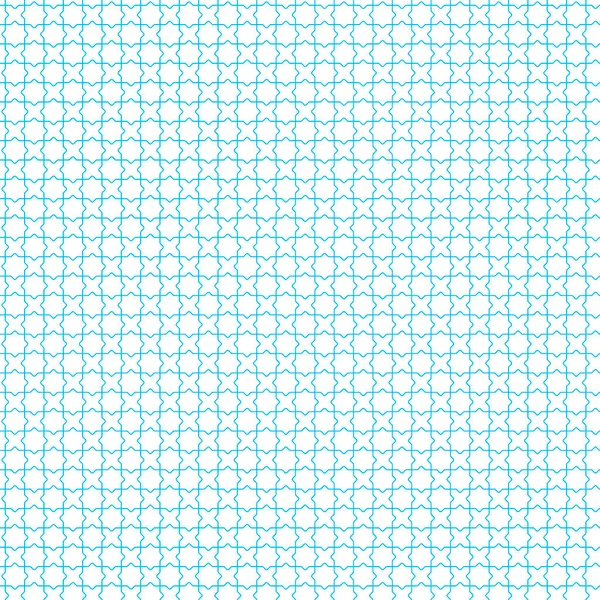 Simple seamless blue geometric jalousie background in plain style. Flat. — Stock Vector