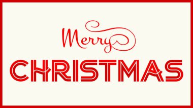 Mutlu noeller, düz ve düz bir şekilde hediye kartı..