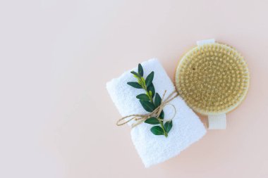 Vücut ve yüz bakımı ürünleri ekolojik biyomalzemelerden yapılır. Güzellik, güzellik salonu, evde bakım. Metin için yer