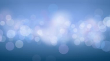 Bokeh daireler sorunsuz arka plan animasyon hareketli. İlmekledi mavi yanıp sönen ışıklar bulanık. 4 k Ultra Hd 3840 x 2160