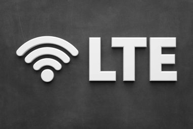 Lte Teknoloji Sembolü - İllüstrasyon