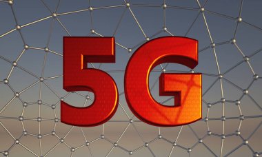 5g Teknoloji Sembolü - İllüstrasyon