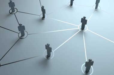  Soyut İş Sembolü - İllüstrasyon