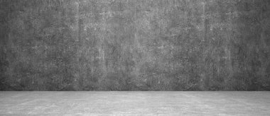 beton boş oda - illüstrasyon
