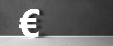 3d euro sembol oluşturma - İllüstrasyon