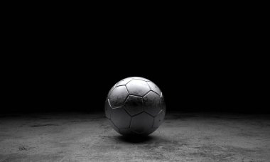 soyut futbol topu - illüstrasyon