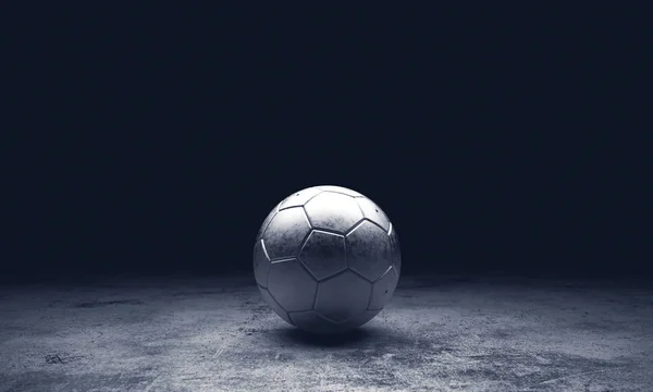 Абстрактный Футбольный Мяч Иллюстрация — стоковое фото