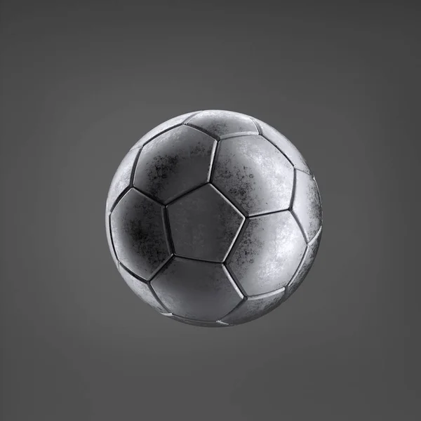 Bola Futebol Abstrata Ilustração — Fotografia de Stock