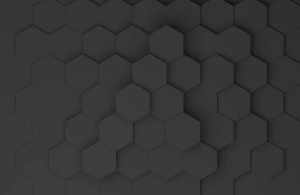 Аннотация Hexagon Background Illustration — стоковое фото