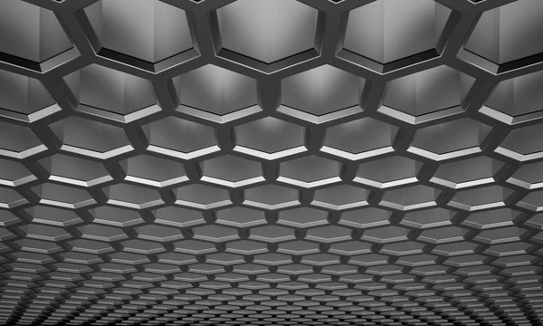 Abstract Hexagon Background Ilustração — Fotografia de Stock