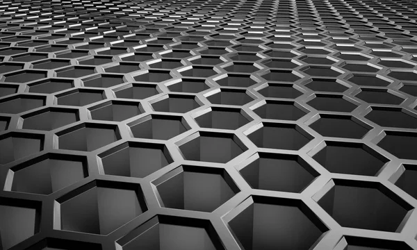 Abstract Hexagon Background Ilustração — Fotografia de Stock